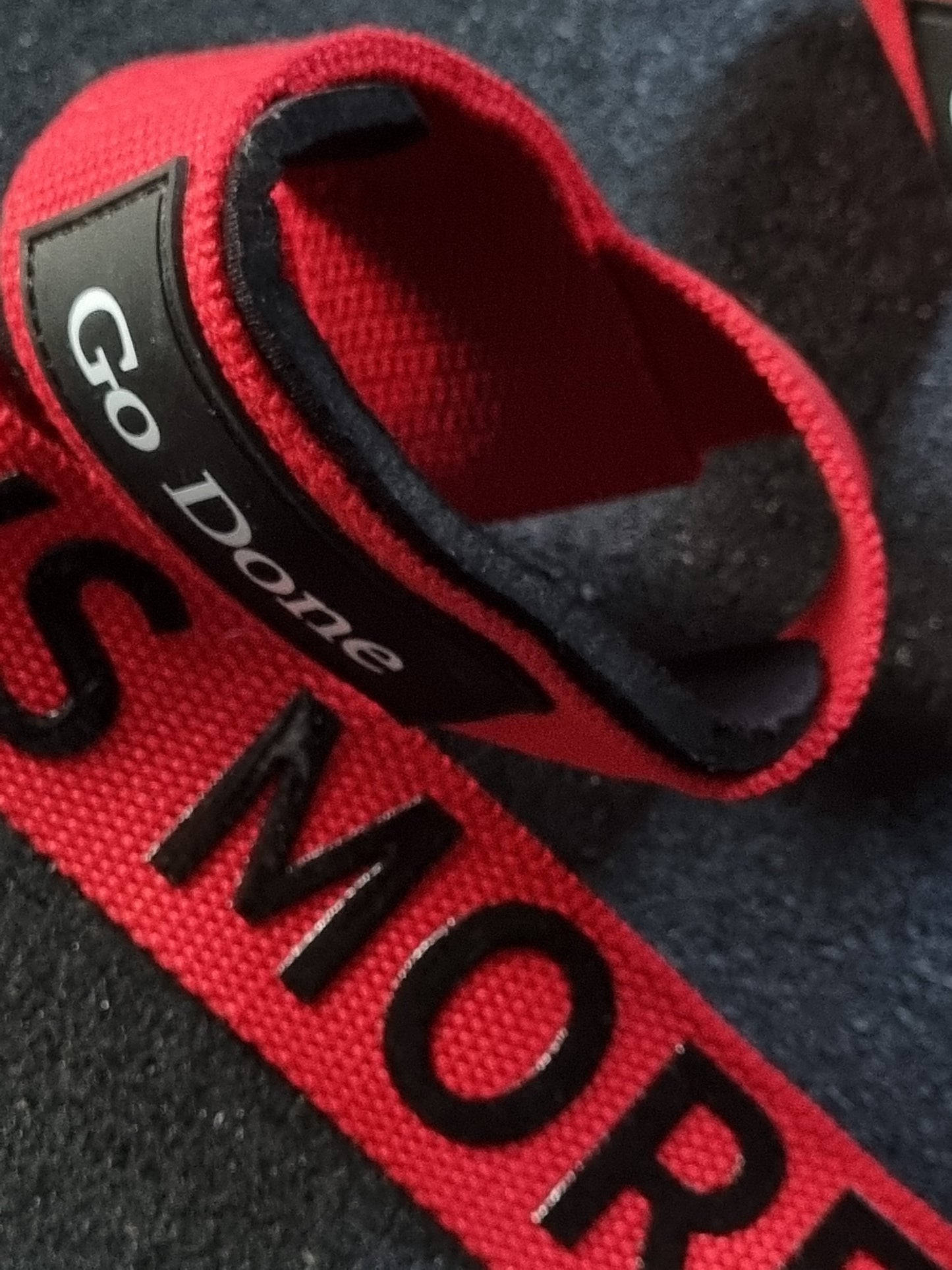 Sangles d'haltérophilie - Rouge