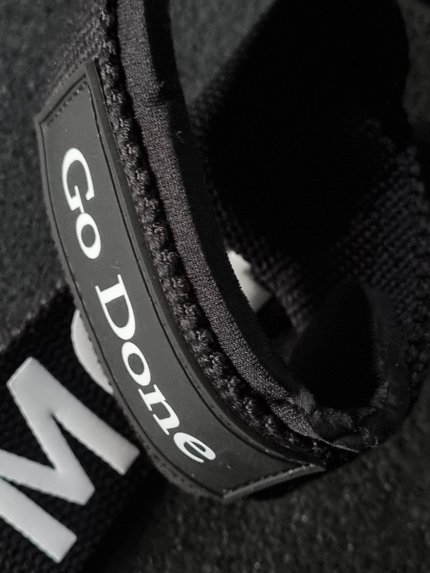 Sangles d'haltérophilie - Noire