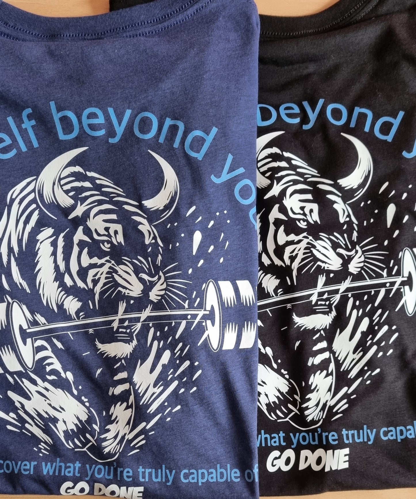 Push yourself Heater navy.