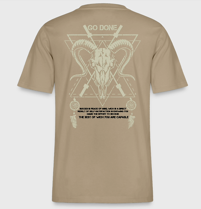 Your are capable. Aspect usé. Beige