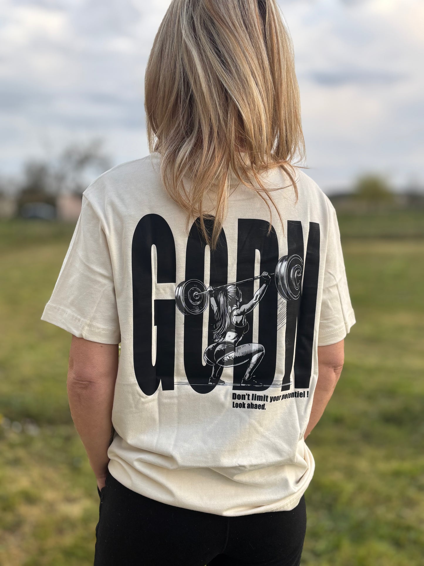 T-shirt Snatch beige clair