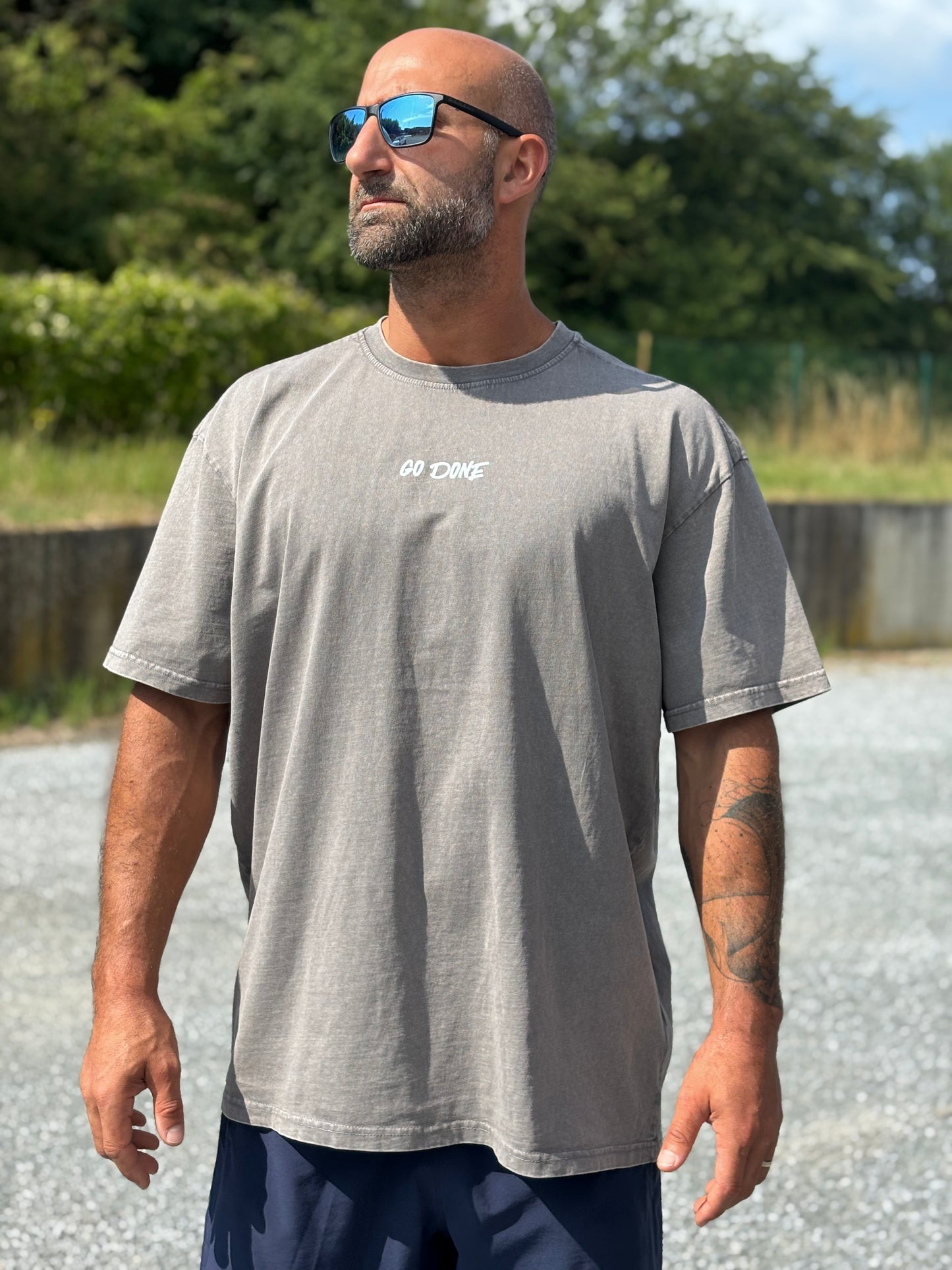 Heavyweight T-Shirt BE STRONG STAY HUMBLE