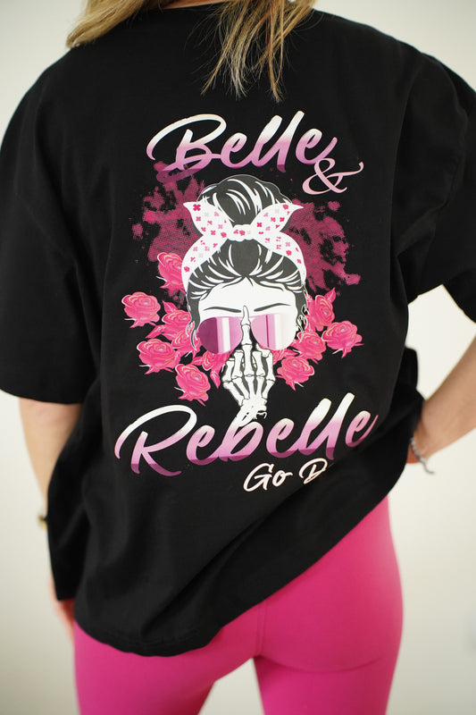 Oversize Belle et Rebelle Noir