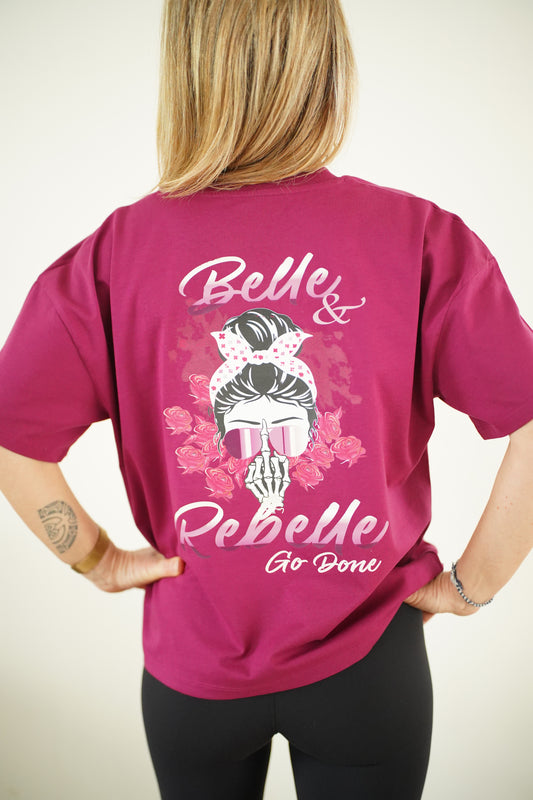 Oversize Belle et Rebelle Fushia