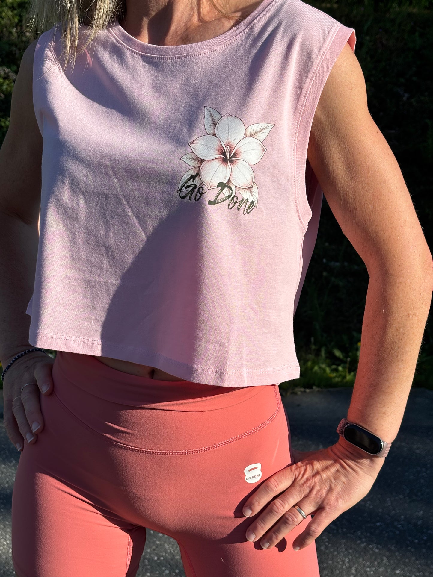 Crop top Patience pink