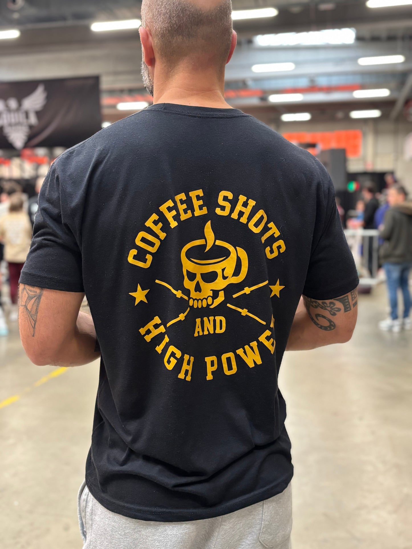 T-shirt coffee Shots