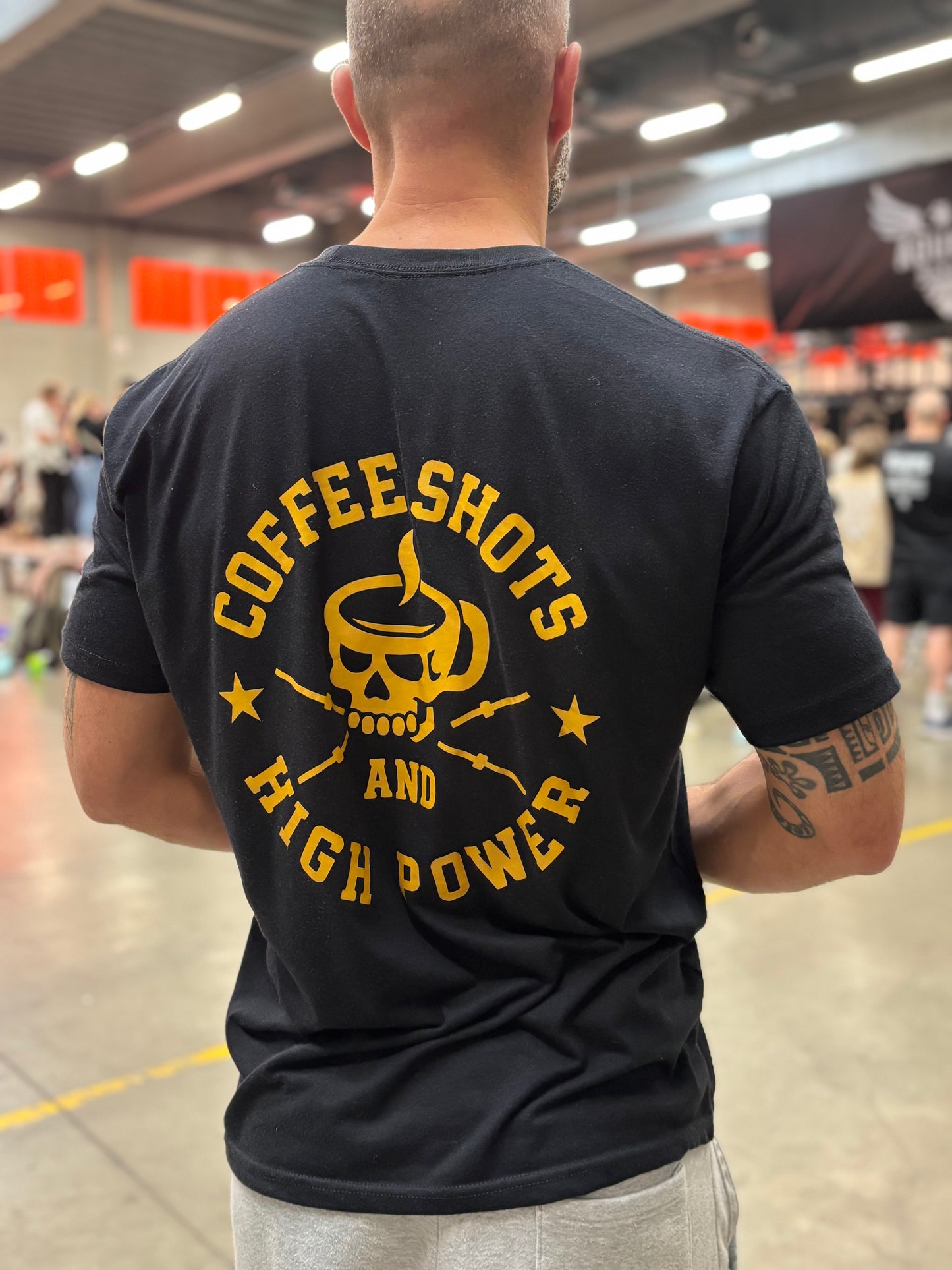 T-shirt coffee Shots